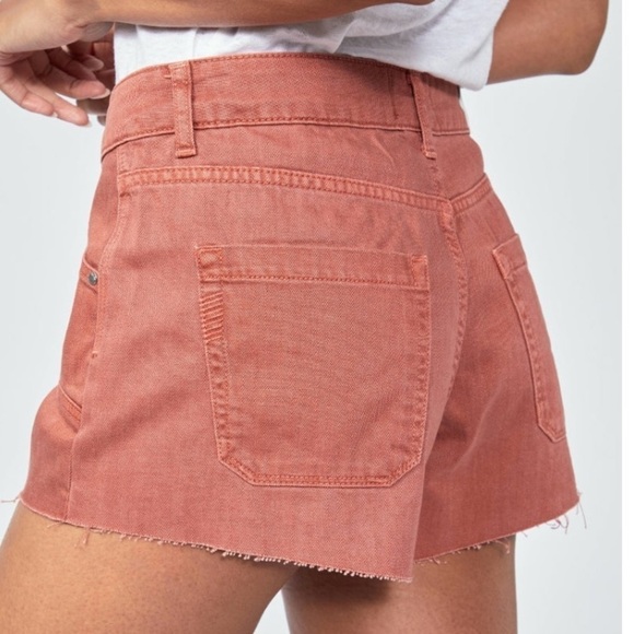 NWOT Paige Mayslie Utility Short in Muted Clay in size 26 - Picture 4 of 11